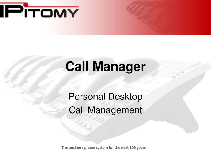 call manager