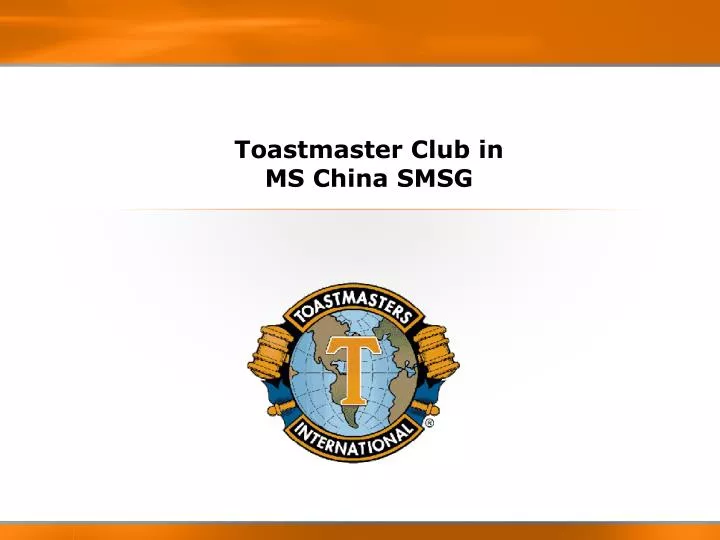 toastmaster club in ms china smsg