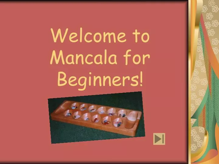 welcome to mancala for beginners