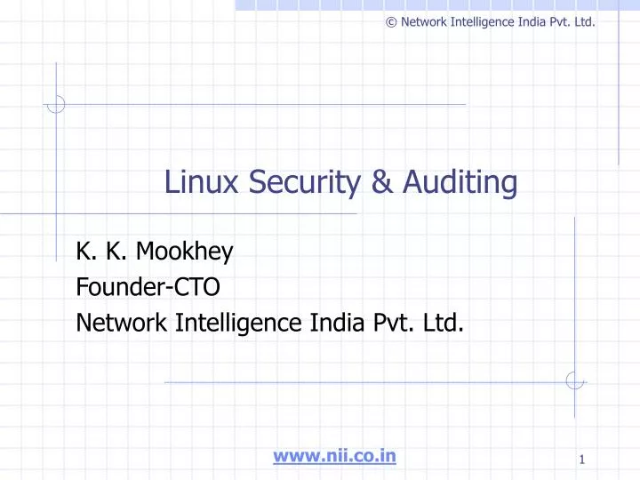 linux security auditing