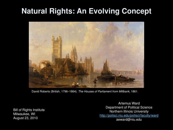 natural rights an evolving concept