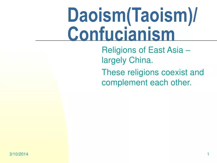 daoism taoism confucianism