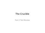 The Crucible - slide 1