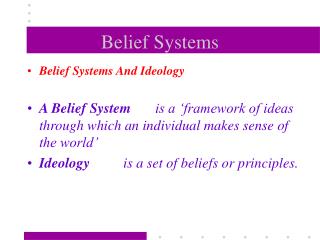 Belief Systems