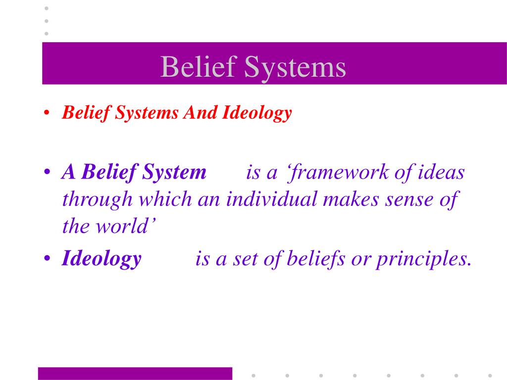 PPT - Belief Systems PowerPoint Presentation, free download - ID:213425