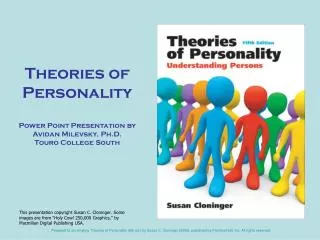 Theories of Personality Power Point Presentation by Avidan Milevsky, Ph.D. Touro College South