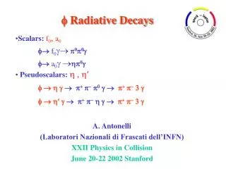  Radiative Decays