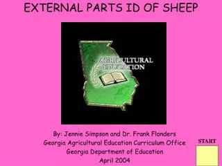 EXTERNAL PARTS ID OF SHEEP