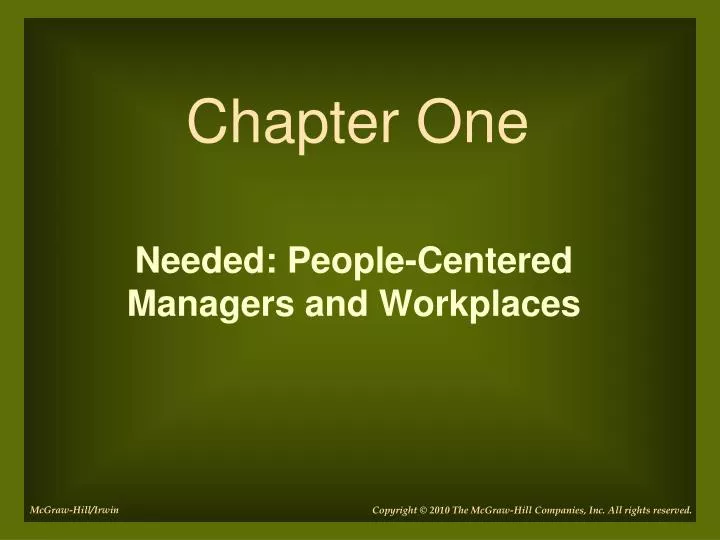 needed people centered managers and workplaces
