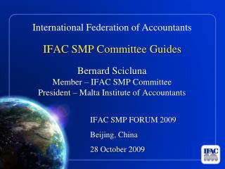 IFAC SMP Committee Guides