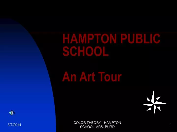 hampton public school an art tour