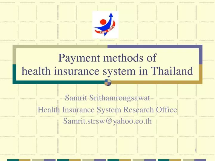 payment methods of health insurance system in thailand