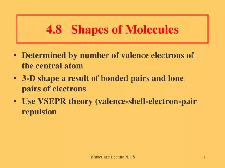 4 8 shapes of molecules
