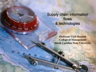 Supply chain information flows &amp; technologies