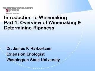 Introduction to Winemaking Part 1: Overview of Winemaking &amp; Determining Ripeness