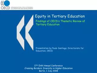 Equity in Tertiary Education