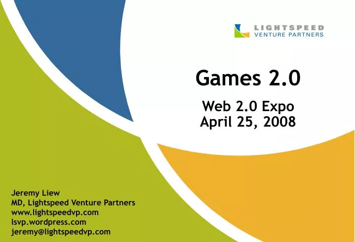 games 2 0 web 2 0 expo april 25 2008