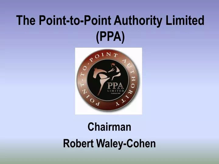 the point to point authority limited ppa
