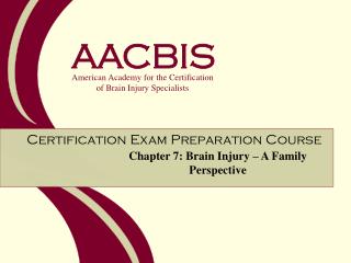Chapter 7: Brain Injury – A Family Perspective