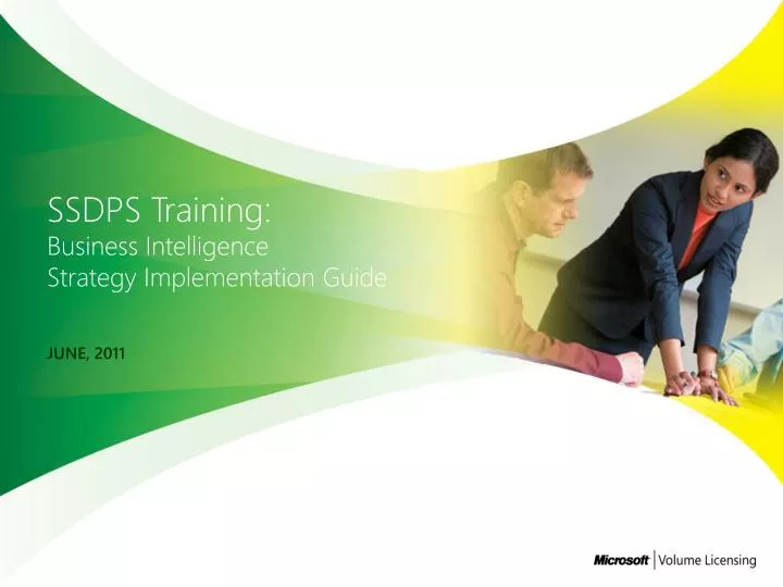 ssdps training business intelligence strategy implementation guide