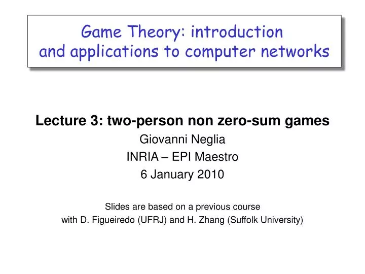 Introduction to Playing Network Games Online