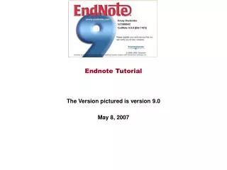 Endnote Tutorial