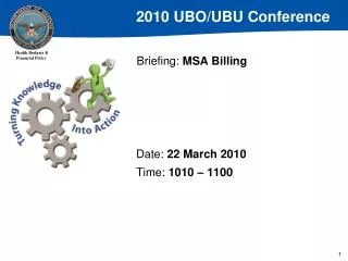 Briefing: MSA Billing