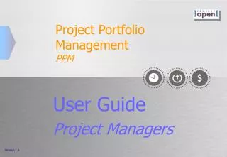 Project Portfolio Management PPM