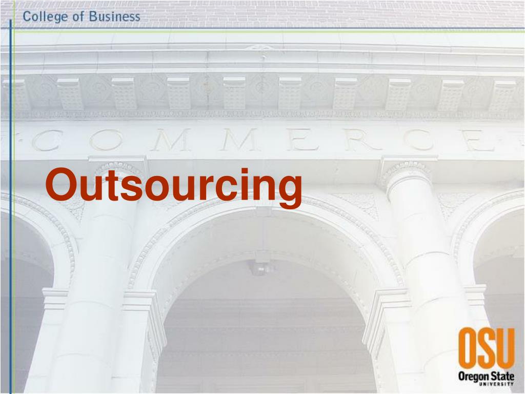 PPT - Outsourcing PowerPoint Presentation, free download - ID:216614