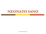 NEONATO SANO - slide 1