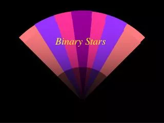 Binary Stars