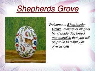 Hand Painted Dog Breed Ceramics Shepherds