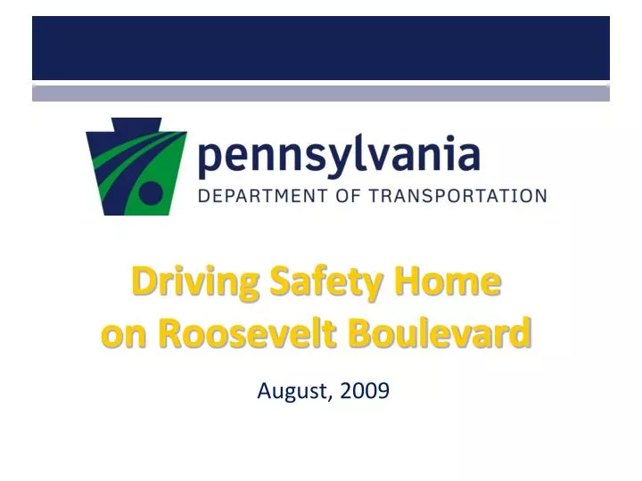 driving safety home on roosevelt boulevard