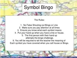 Symbol Bingo