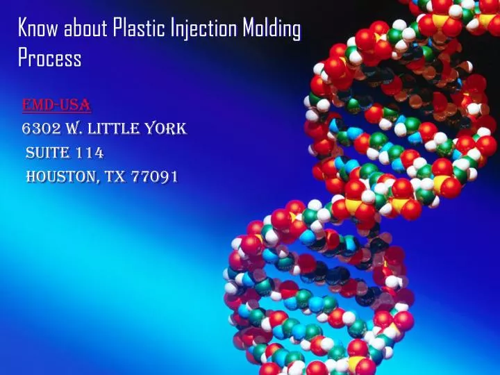 know about plastic injection molding process