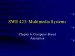 SWE 423: Multimedia Systems - slide 1