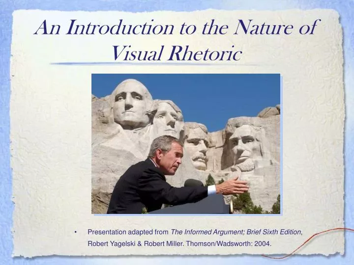 an introduction to the nature of visual rhetoric