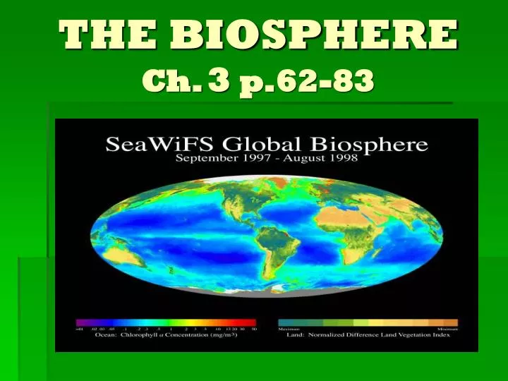 the biosphere ch 3 p 62 83