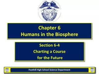 Chapter 6 Humans in the Biosphere