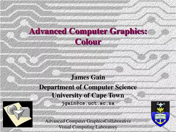 advanced computer graphics colour
