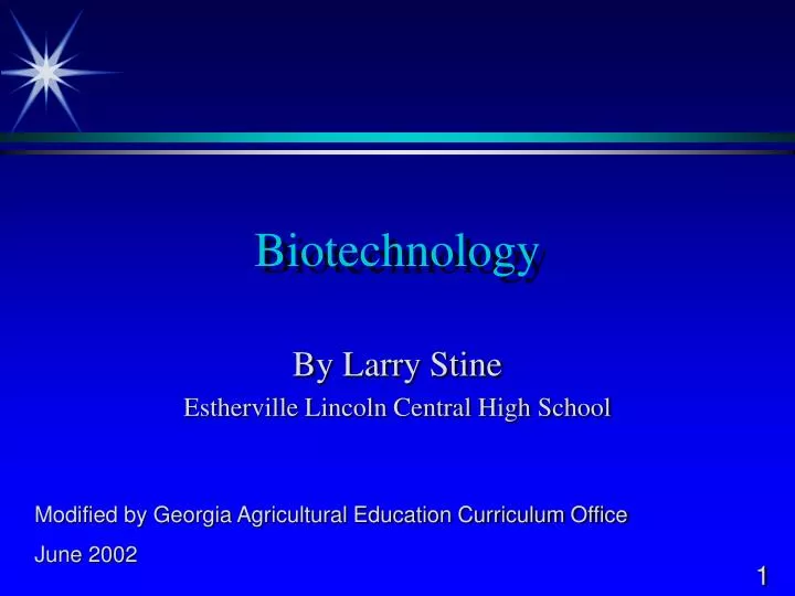 biotechnology