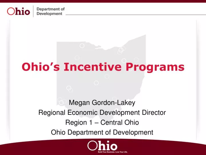 ohio s incentive programs