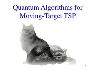 Quantum Algorithms for Moving-Target TSP