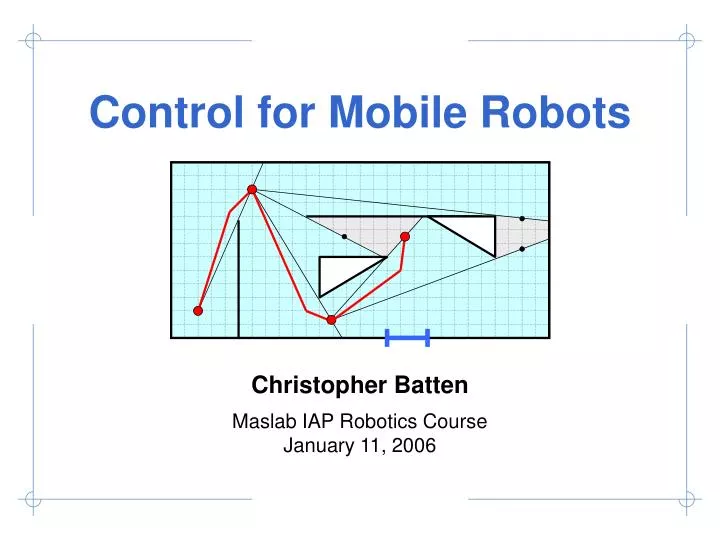control for mobile robots