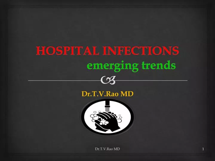 hospital infections emerging trends
