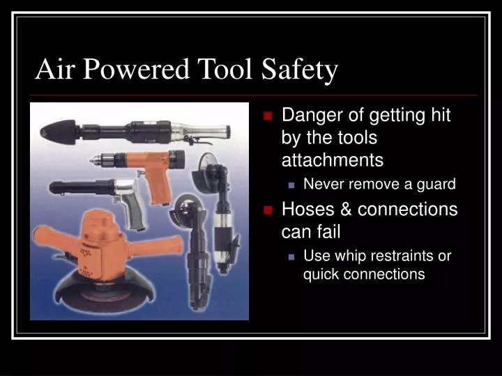 air powered tool safety