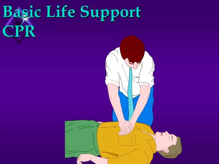 PPT Basic Life Support CPR PowerPoint Presentation Free Download ID