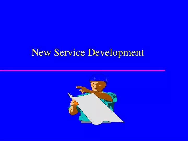new service development