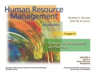 Strategic HR Management and Planning