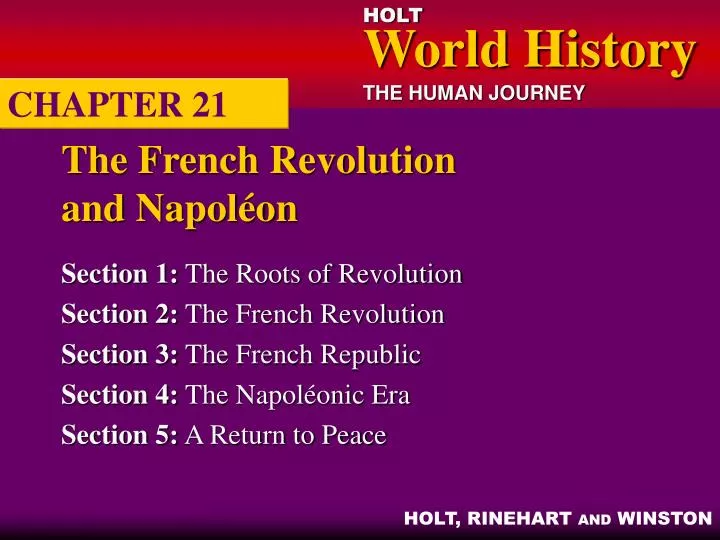 the french revolution and napol on